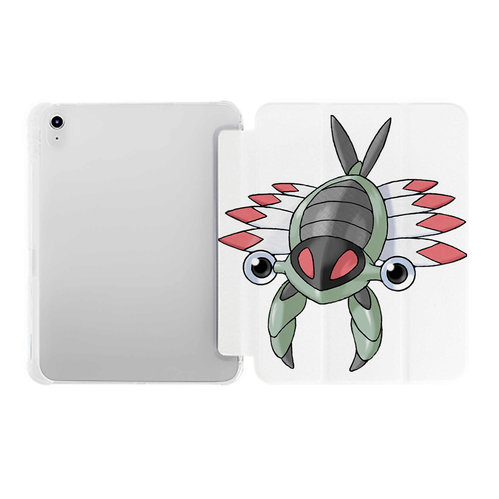 （画像用） ポケットモンスター Pokémon IPad ケース ペン収納付き 三つ折りスタンド PUレザー×シリコン 対応機種9.5/10.5/10.9インチ
